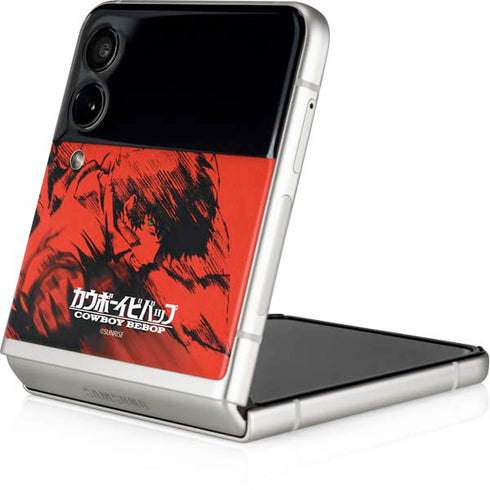 Cowboy Bebop Spike Poster Galaxy Z Flip3 5G Skin